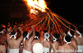 日本九州鬼夜火节
