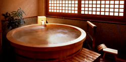 鳥羽海濱溫泉酒店的溫泉浴場